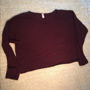 American Apparel Tops - American Apparel Long Sleeve Pocket Tee American Apparel Tops - American Apparel Long Sleeve Pocket Tee